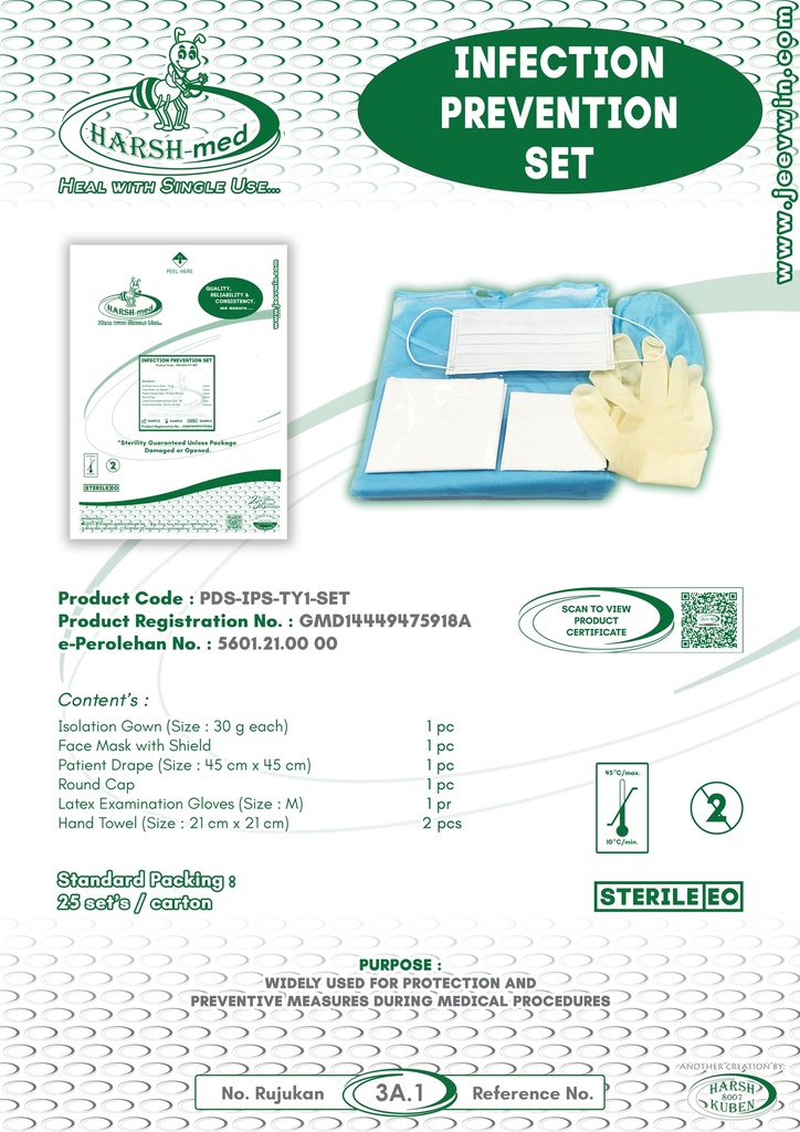 Infection Prevention Set